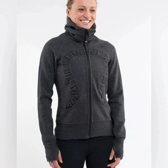 lululemon athletica Jackets & Blazers - Lululemon Cuddle Up Jacket
Heathered Black / Black